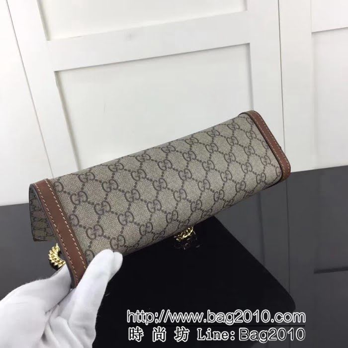 GUCCI古馳原單 新款專櫃品質高仿原單實物實拍498156雙鏈條包 HY1035